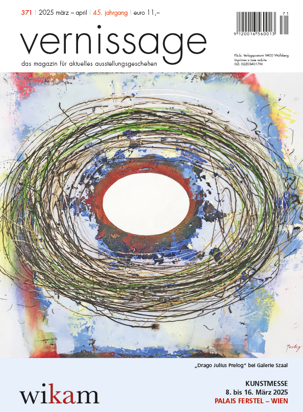 Aktuelle Ausgabe der Vernissage