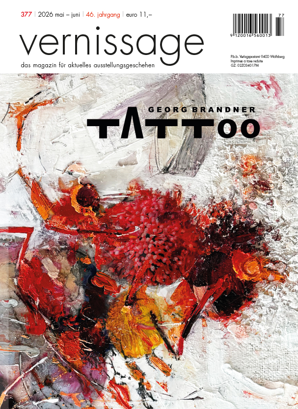 Aktuelle Ausgabe der Vernissage